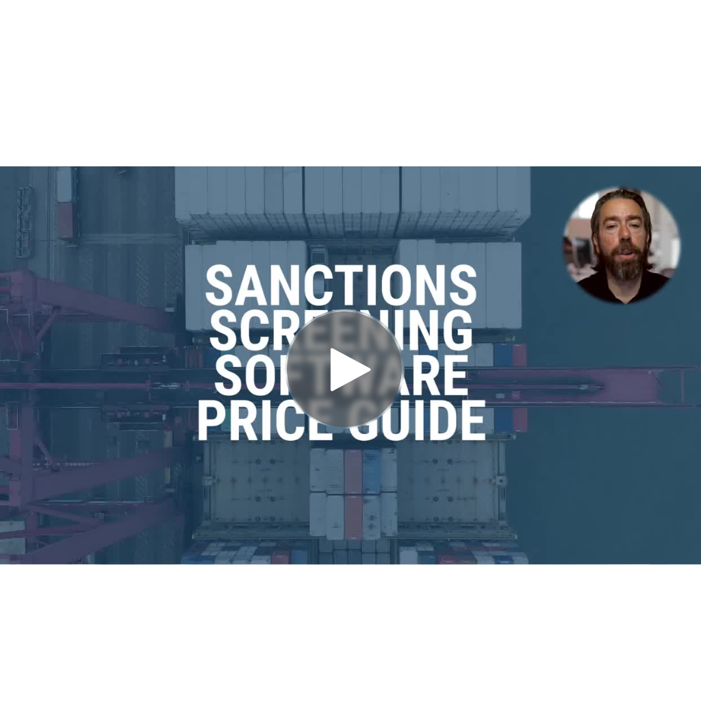 Descartes sanctions screening software price guide video