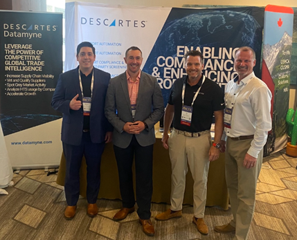 Descartes International Trade and Regulatory Compliance Experts at 2023 ICPA Fall Conference