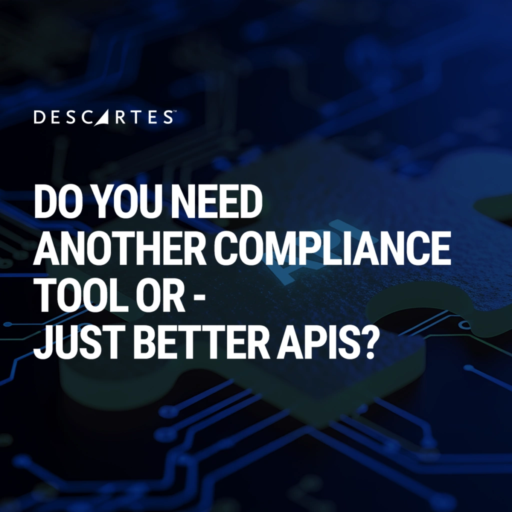 compliance tool or just better APIs